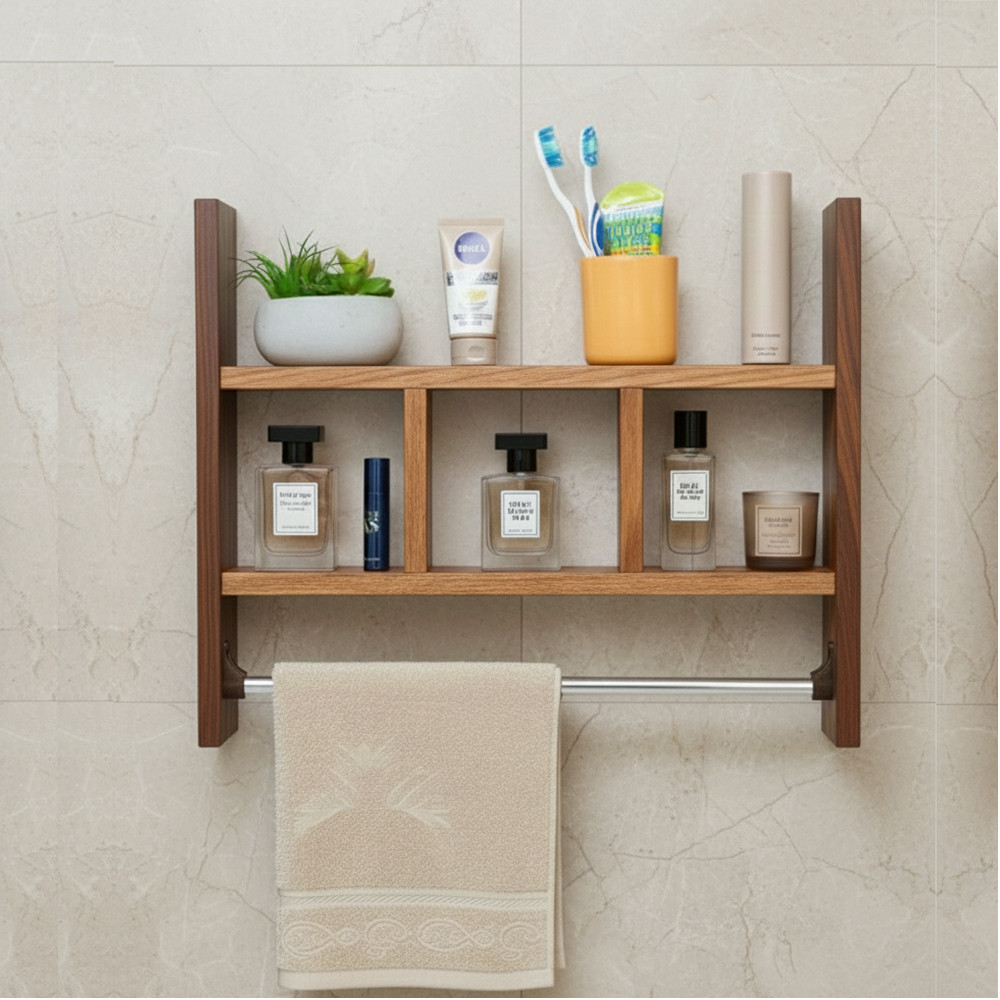 Etagère de rangement salle de bain